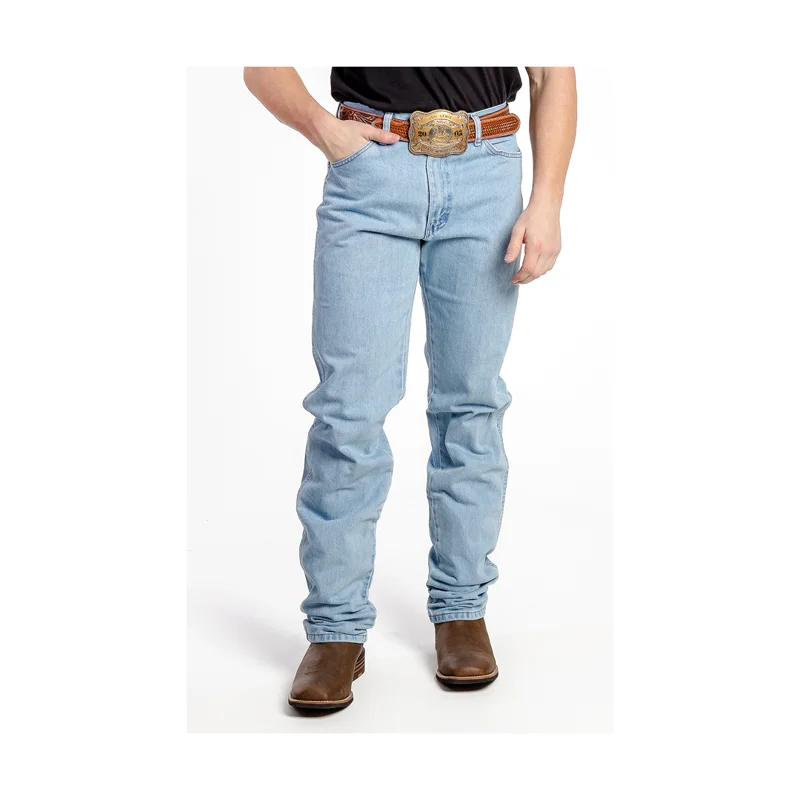 Wrangler Men’s Jeans Cowboy Cut Original Fit In Bleach - 28 / 30