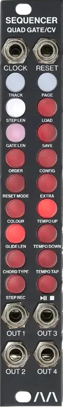 MORPHOR SEQUENCER QUAD GATE/CV