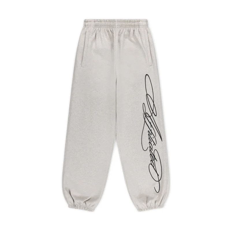 OVERLINE CUFFED JOGGERS - GREY