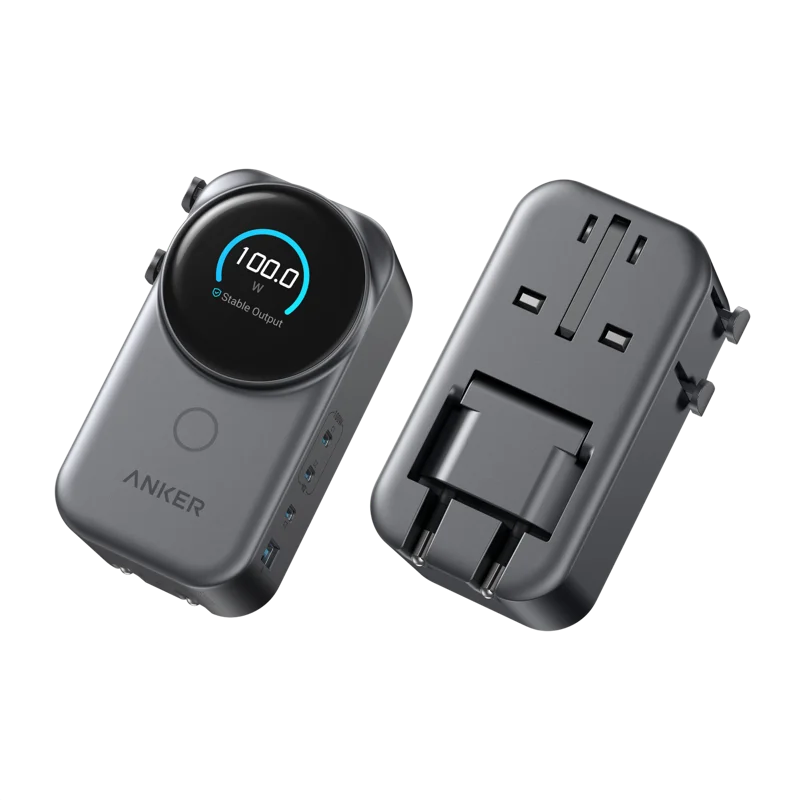 Anker Universal Charger (4-in-1, 100W, Smart Display, 1 - Pack)