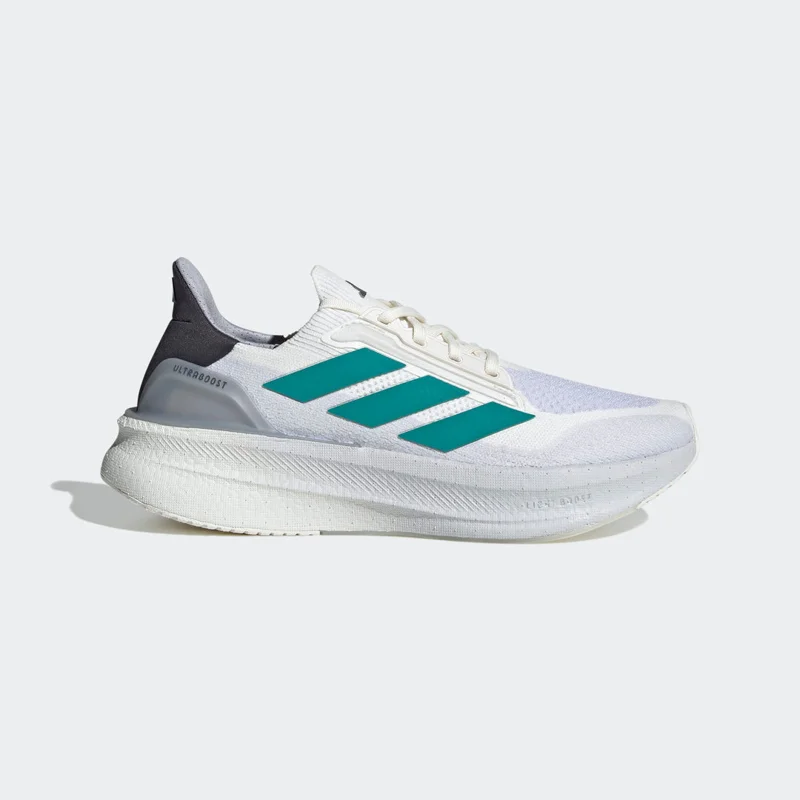Adidas Men's Ultraboost 5X Core White Pure Teal Dash Grey JI3244