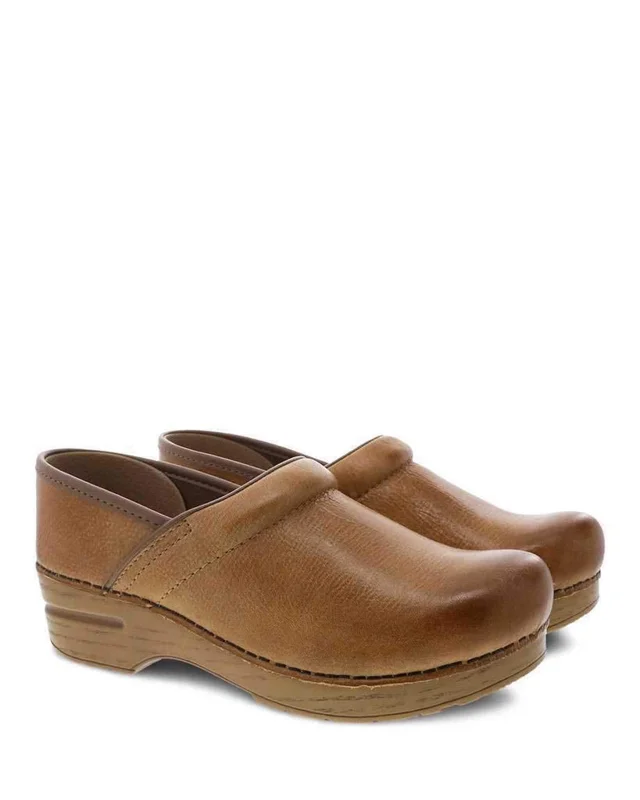 Dansko Women's Professional Distressed Honey Clog