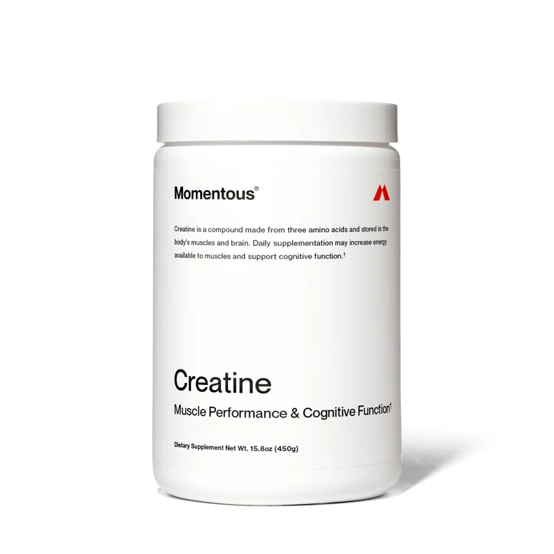 Momentous Creatine Monohydrate 90 Serving Jar