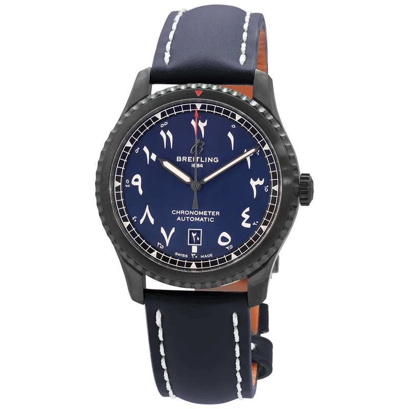 Breitling Aviator 8 Automatic Chronometer Blue Dial Men's Watch M173154A1C1X2