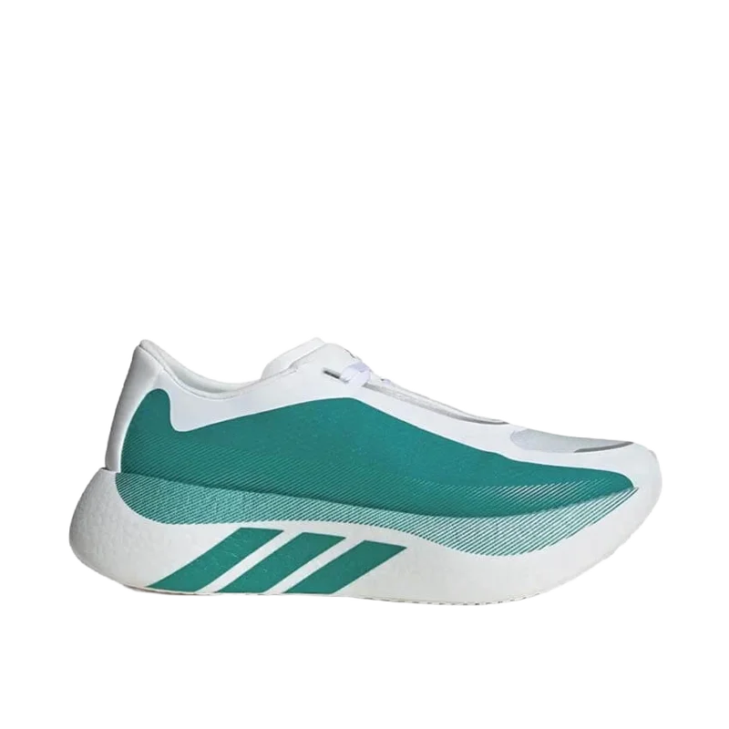 Adidas Men's Hyperboost Edge Shoes - Cloud White / Equipment Green / Zero Metallic