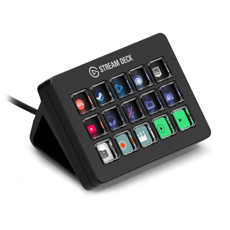 Elgato Stream Deck Scissor Keys—Workflow Controller with Customisable Macro