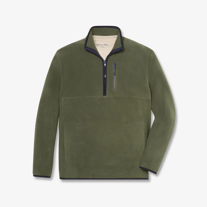 Crosby Fleece Quarter Zip - Olive