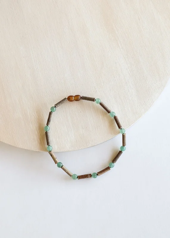 Hazelwood + Aventurine Necklace