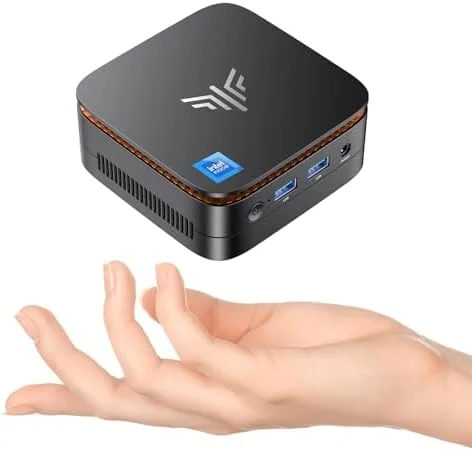 KAMRUI Essenx E1 Mini PC,Intel Twin Lake- N150 up to 3.6 GHz(Upgraded N100),Mini Desktop Computer 16GB DDR4 1TB M.2 SSD,2.4G/ 5.0G WiFi,BT,4K, Business, Home, Office