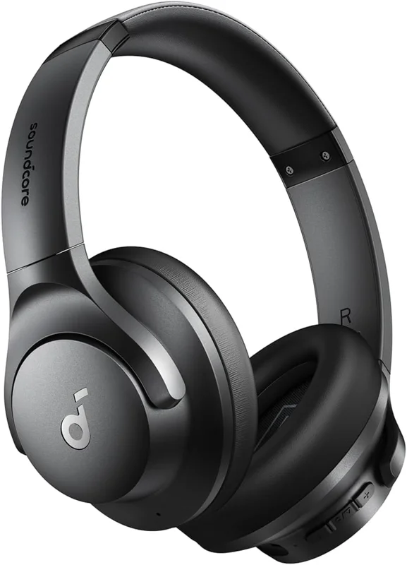 Soundcore by Anker Q20i Hybrid Active Noise Cancelling Headphones, Renewed
