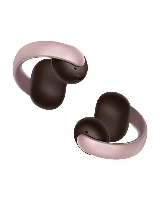 Soundcore AeroClip by Anker, Open-Ear Earbuds, Clip-On Headphones, Adaptive Comfort, Clear Calls with 4 Mics and AI, Stable Fit, 12mm Drivers