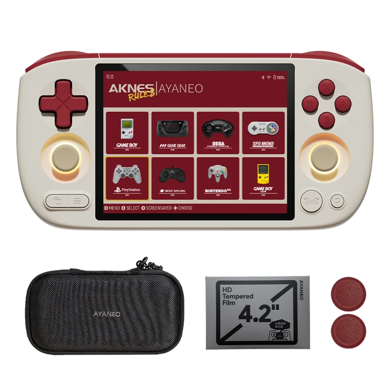 AYANEO Pocket Air Mini Protection Bundle - 2GB+32GB / Retro White