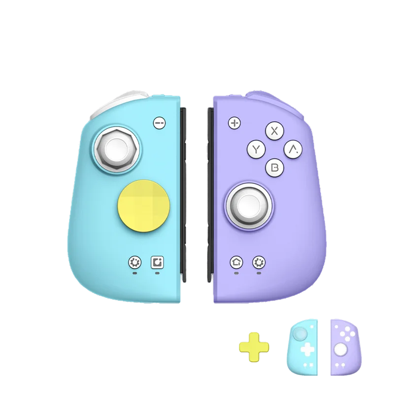 MOBAPAD M6S Nintendo Switch Joy-Con - Cyan & Lavender / No Bundle