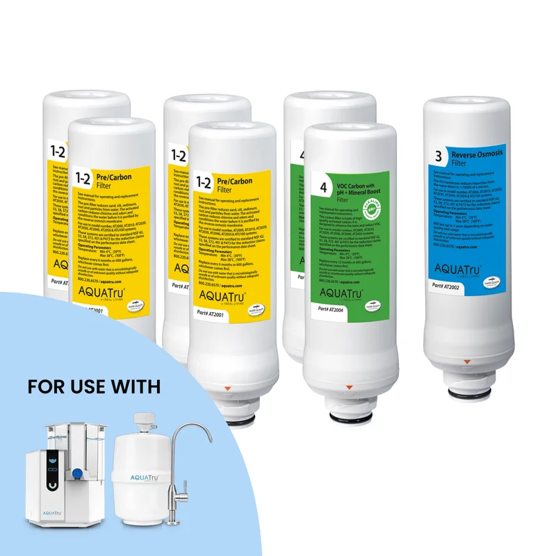 AquaTru Classic 2 Year Alkaline Filter Combo Pack