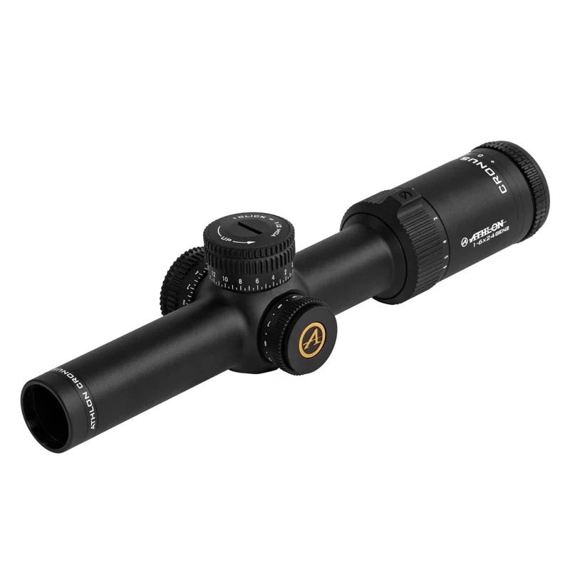 Athlon Optics Cronus BTR GEN2 1-6X24 IR, Capped Turrets, Fixed, 30mm, SFP, ATSR2