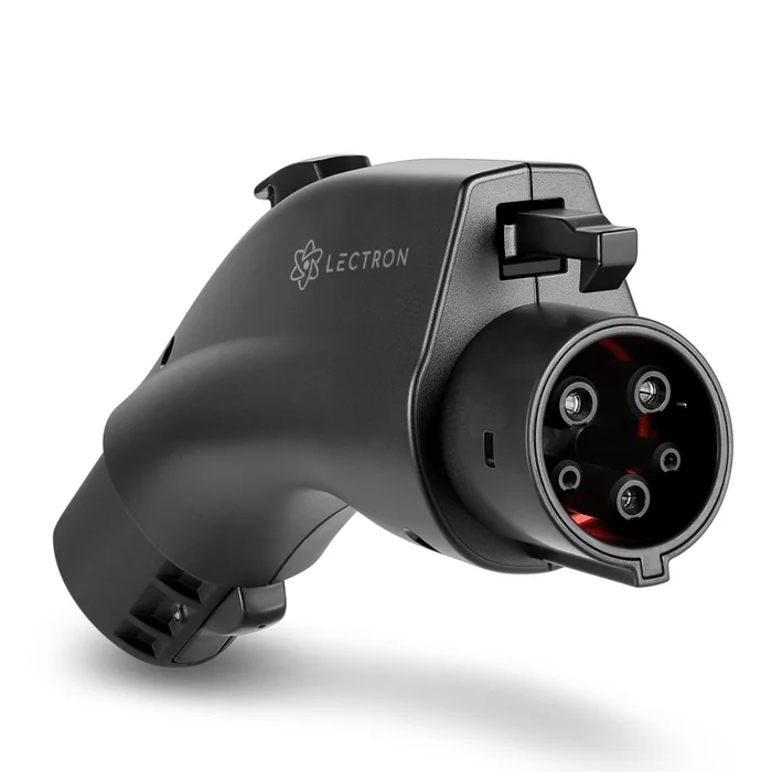 Lectron Tesla to J1772 EV Adapter | 250V | 80 Amp | UL 2252 Certified