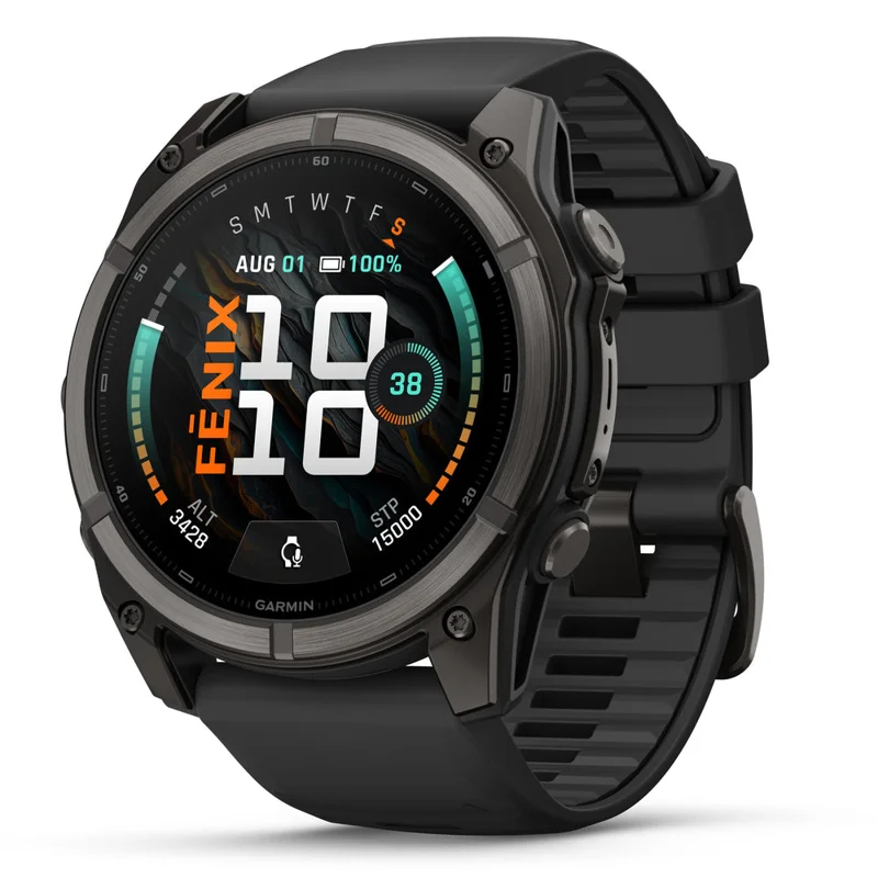 Garmin fenix 9 AMOLED Premium Multisport GPS Smartwatch, 43 mm / 47 mm / 51 mm