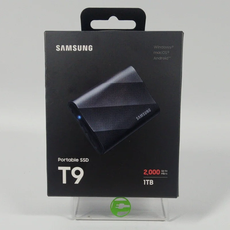 New Samsung Portable T9 1TB USB-C to USB-C SSD MU-PG1T0B