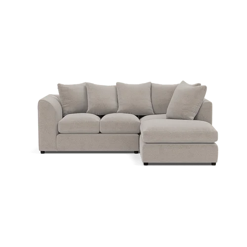 Chelsea Right Corner Stone Alone Relaxed Linen Sofa