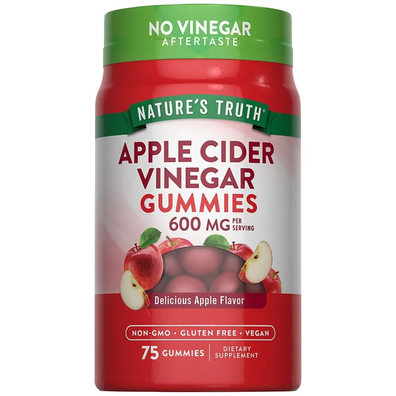 Nature's Truth Apple Cider Vinegar Gummies Apple