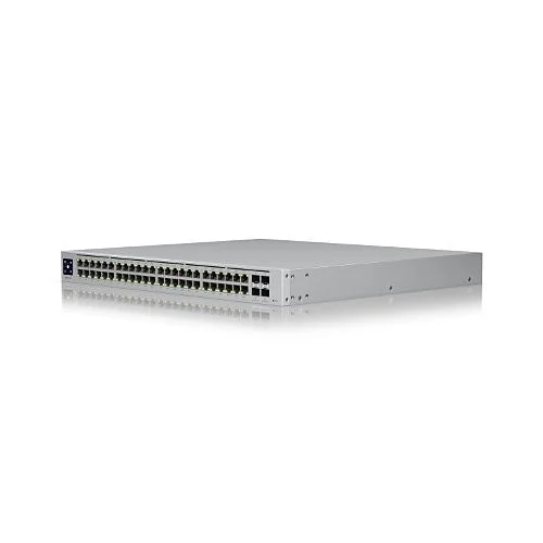 Ubiquiti USW-PRO-48-POE 48-Port Pro 48 PoE Layer 3 Switch with PoE++ Output