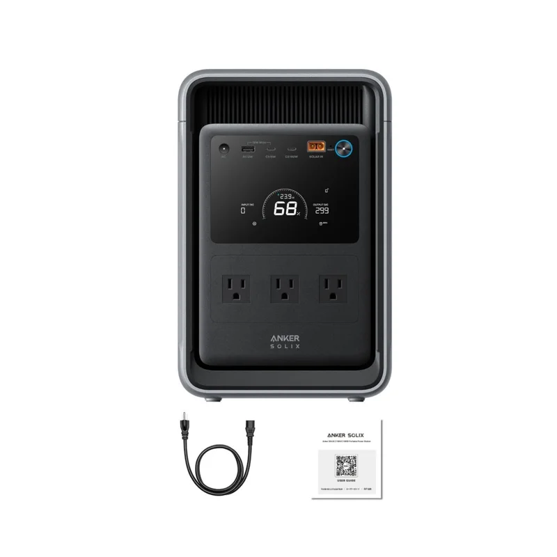Anker SOLIX S2000 Portable Power Station | 2010Wh | 1500W | 400W Solar Input