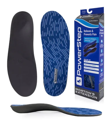 PowerStep Morton’s Extension Orthotic Insoles – Carbon Fiber Plate & Arch Support