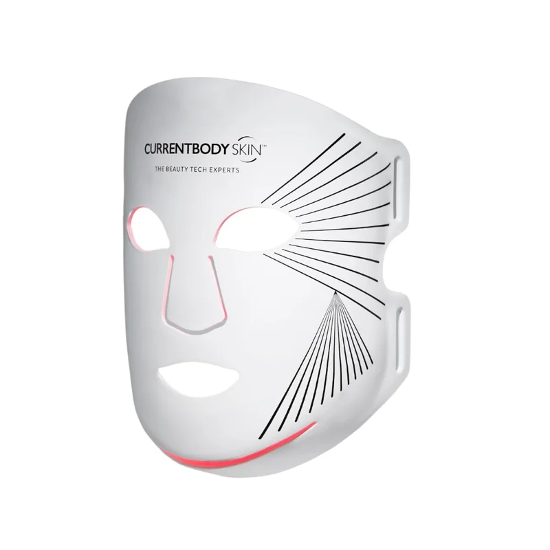 CurrentBody Skin LED Light Therapy Mask — Series 2, 236-LED Flexible Silicone, 3-Wavelength Coverage