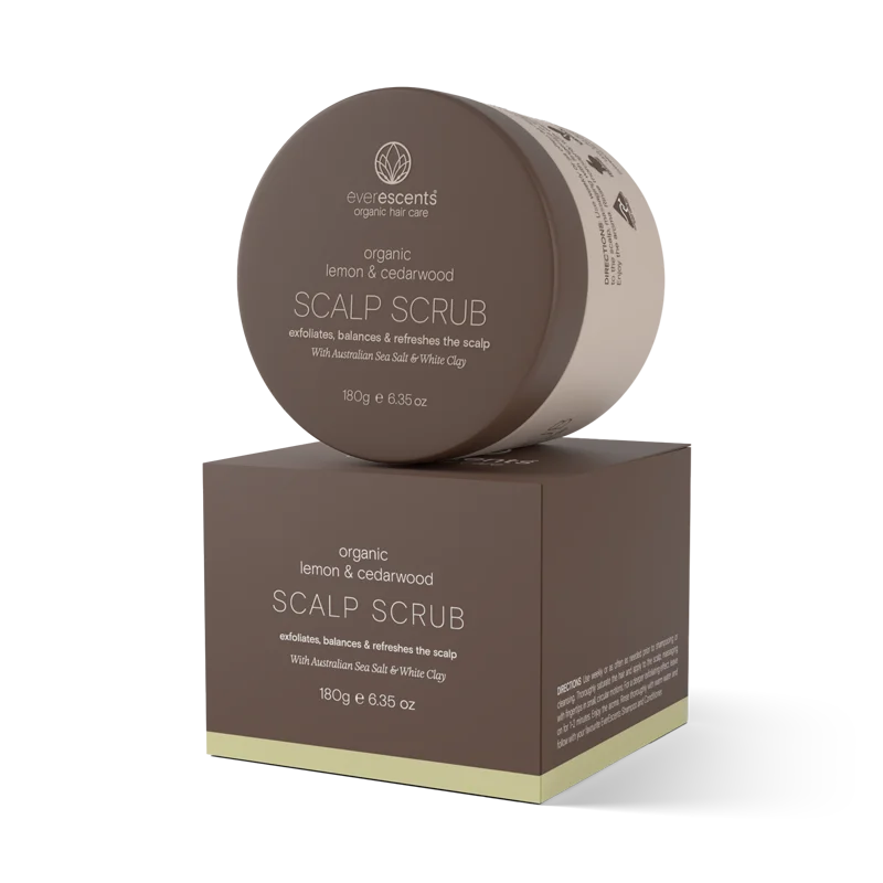 Organic Lemon & Cedarwood Scalp Scrub