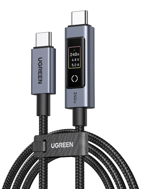 UGREEN Nexode 240W USB-C Cable with Digital Display