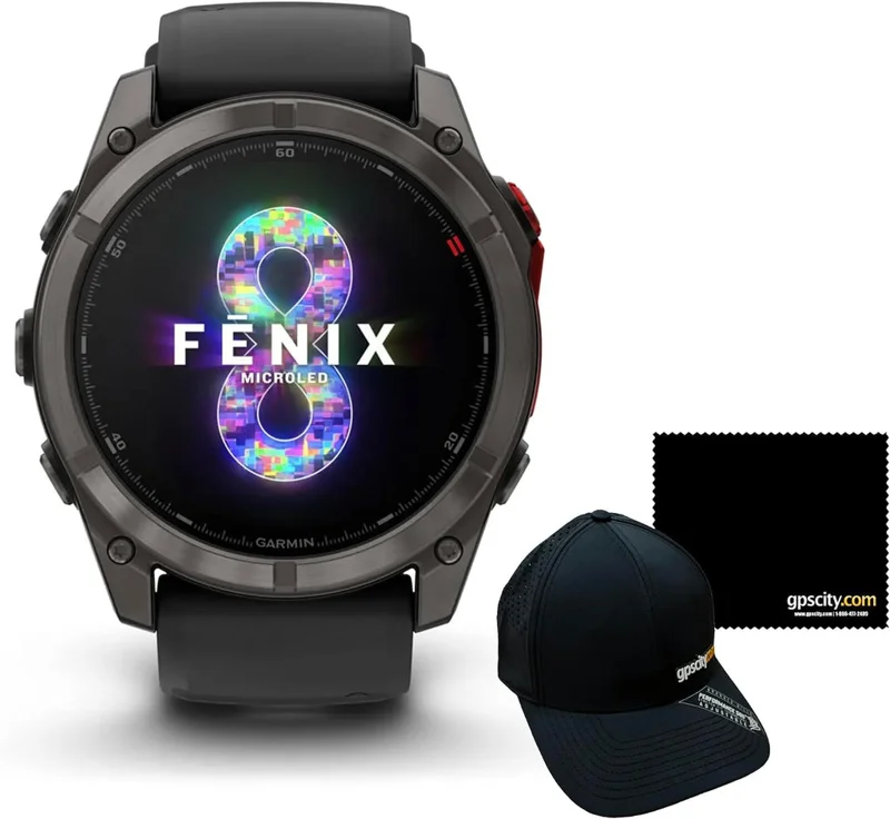 Garmin fenix 8 Pro MicroLED | Multisport Smartwatch | 51mm