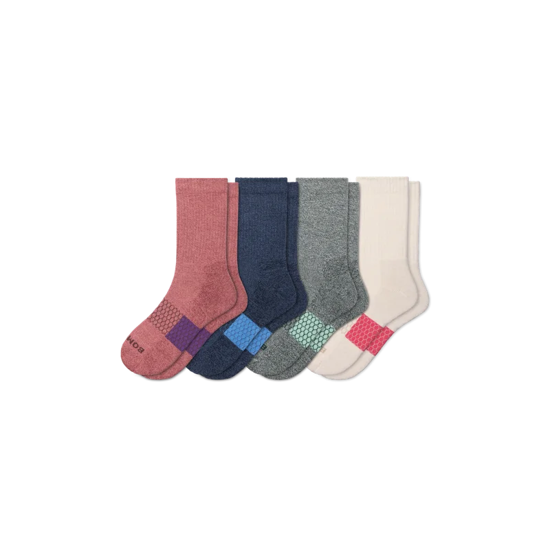 Women's Marl Half Calf Sock 4-Pack