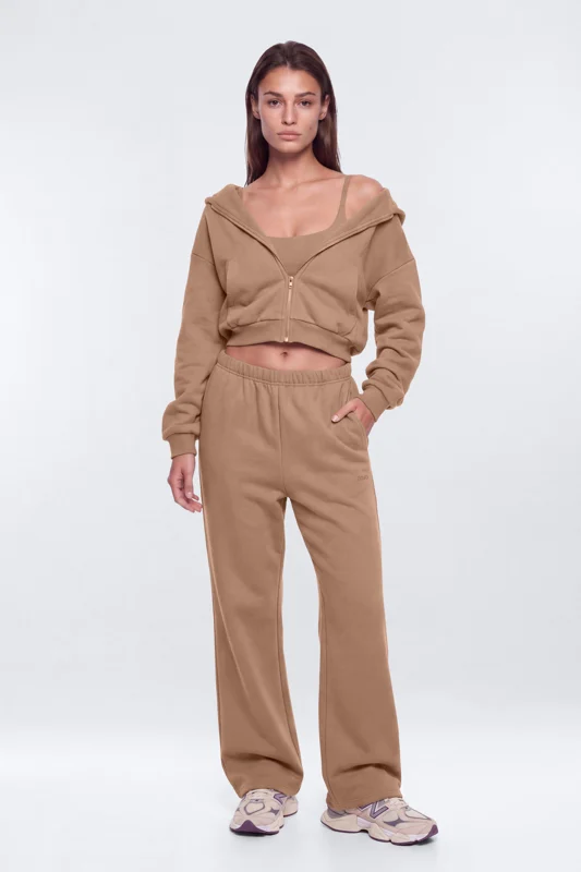 CoreFleece Essential Straight Leg Sweat Pant - Desert Dune