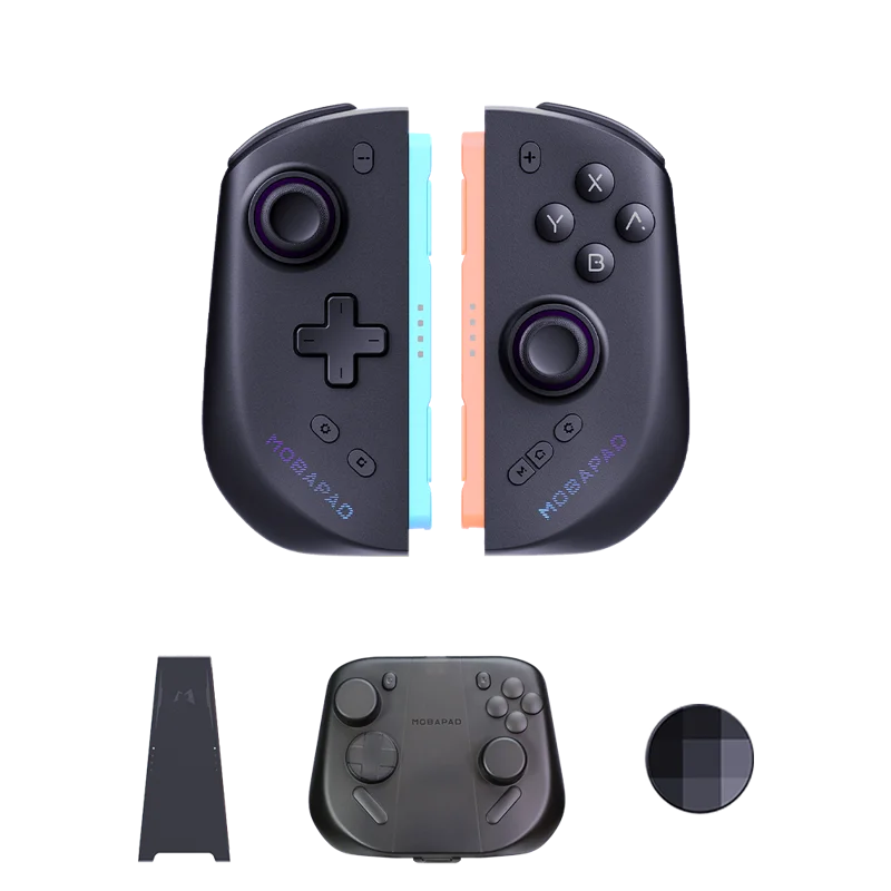 MOBAPAD M12 HD with Charging Grip 3rd-party Switch 2 Joy-con