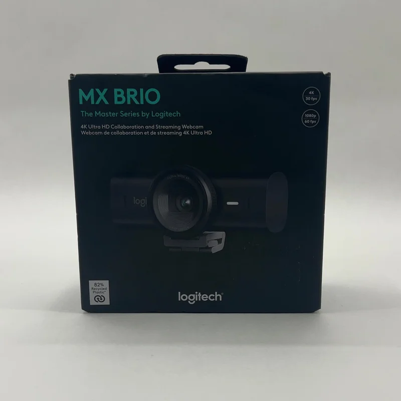 New Logitech MX Brio 4K 30 fps Webcam 960-001558