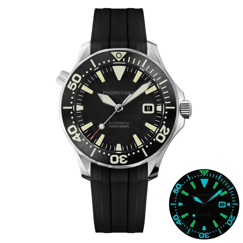 PH-6 with FKM strap (black dial)