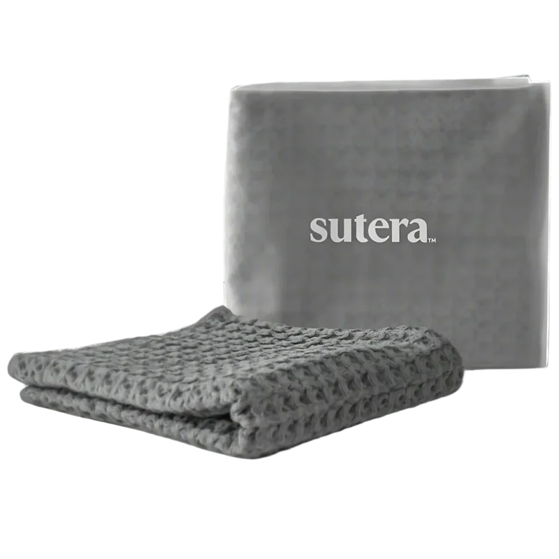 Silverthread Hand Towel - Grey