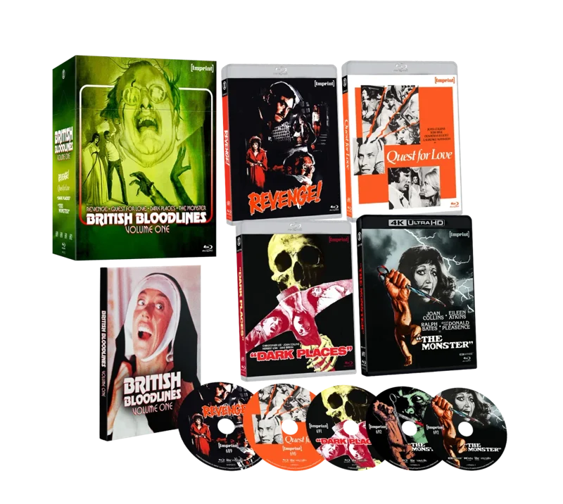 (PRE-ORDER) British Bloodlines: Volume One (LE 4K UHD/Blu-ray Box Set) (Region Free) (IMPRINT) *See Notes