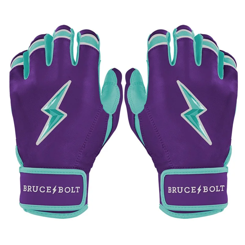 Ketel Marte Signature Series Short Cuff Batting Gloves - Purple - YS