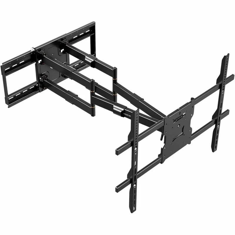 Mount-It! Beast Long Extension TV Wall Mount with Heavy Duty Dual Arms and Sliding Wall Plate - MI-394