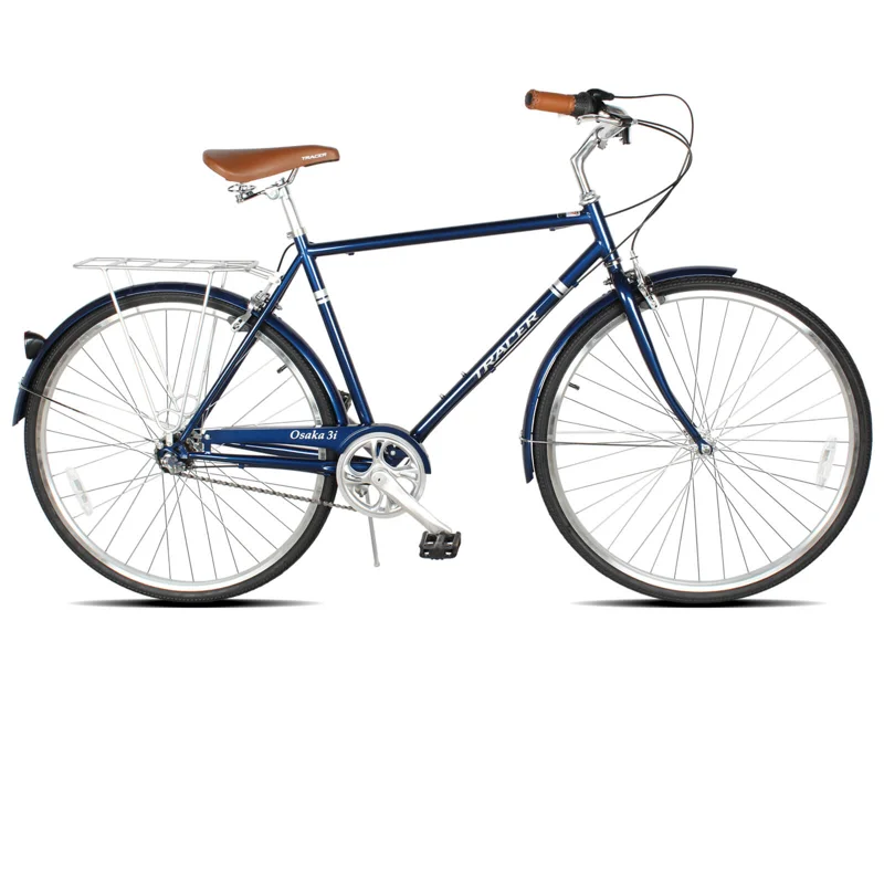 Tracer Osaka 700C Internal 3 Speed Hybrid City Urban Bikes for MEN - Midnight Blue / 530mm(21'')