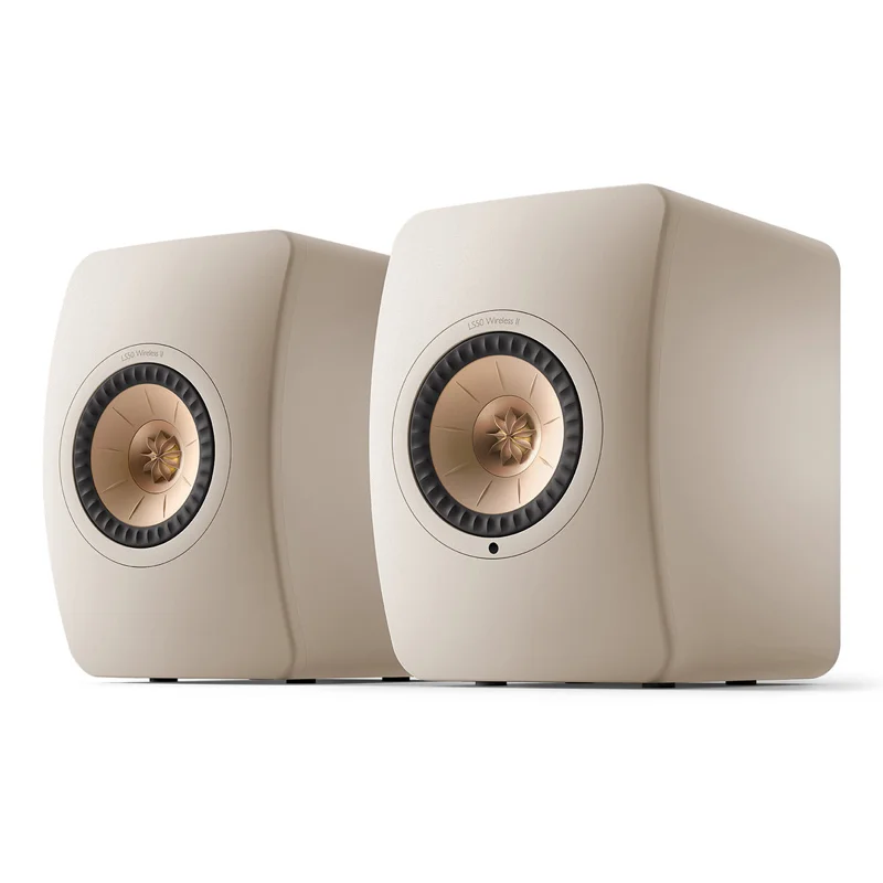 KEF LS50 Wireless II Music System - Pair (Sandshell)