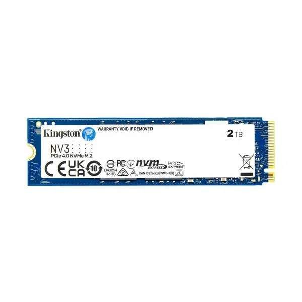 Kingston 2TB 2000G NV3 M.2 2280 PCIe 4.0 NVMe SSD