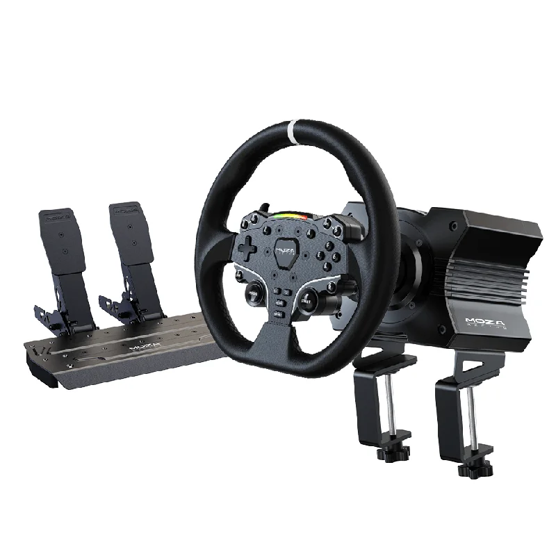 MOZA Racing R5 Direct Drive Sim Racing Bundle
