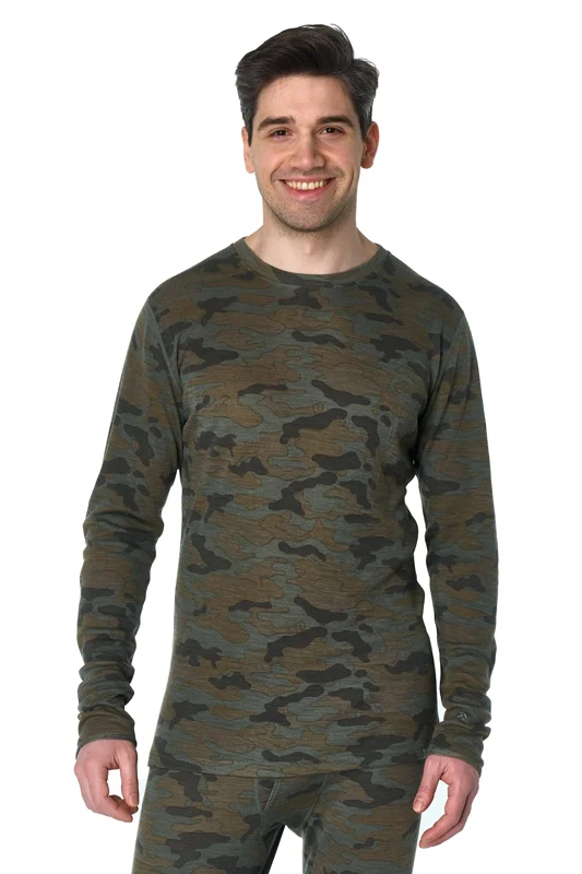 Men's Merino Long Sleeve 250 Camo