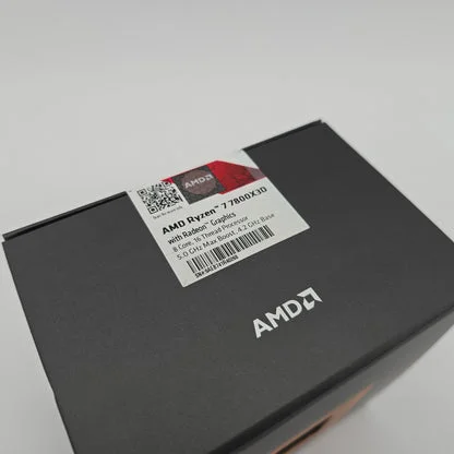 AMD Ryzen 7 7800X3D Socket AM5 Gaming Processor CPU