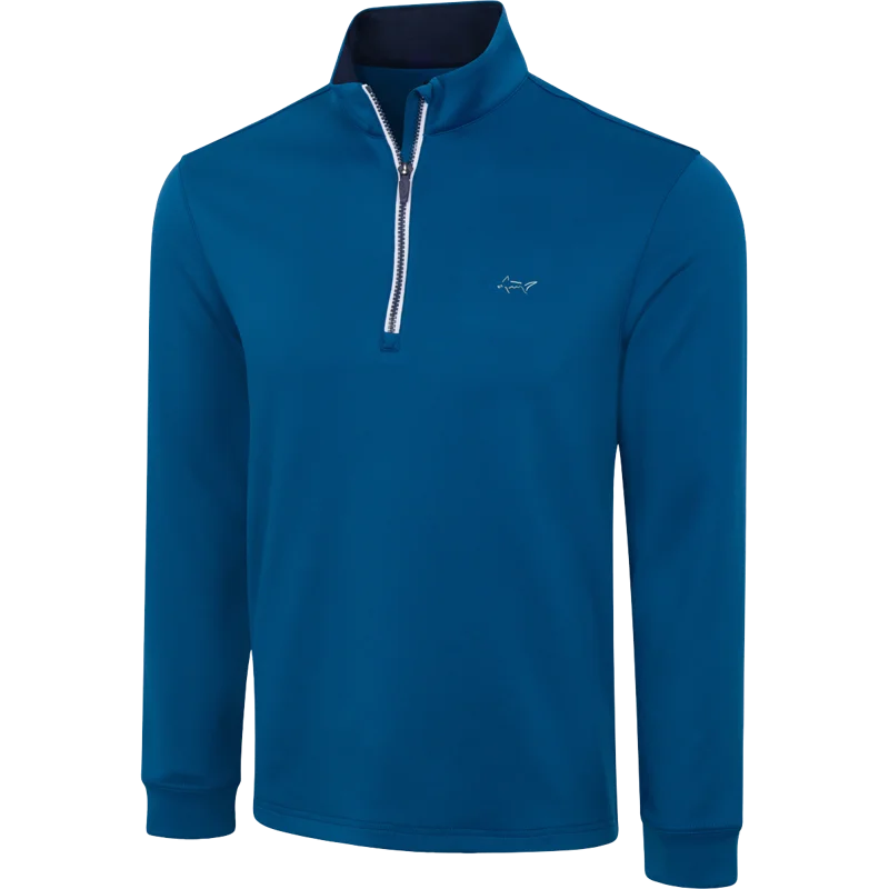 Coastal Tech Quarter Zip - Dark Blue / S