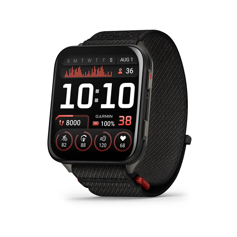Garmin Venu X1 Watch Watch Color: Black Wristband: Black - Nylon