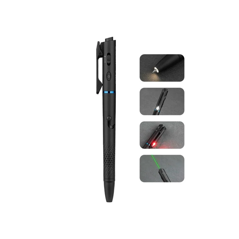 Olight O'Pen 3 Multifunctional Pen Light with 120 Lumens & Green Laser