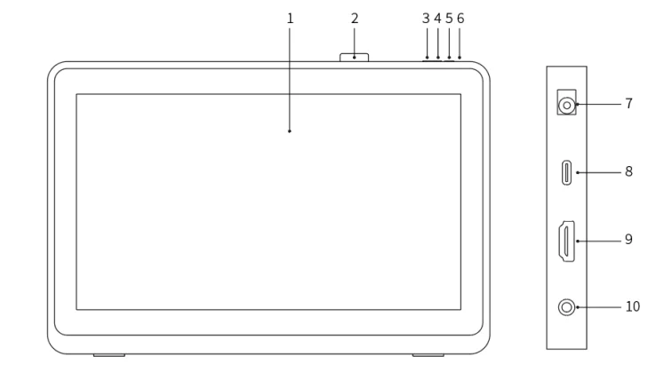 Artist 22 Plus Drawing Display